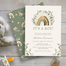 Rainbow Boy Baby Shower