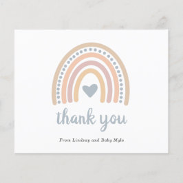 Rainbow Boy Budget Baby Shower - tackkort