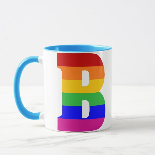 Rainbow Brev B Mugg (Vänster)
