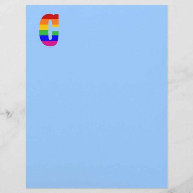 Rainbow Brev C (Framsida)