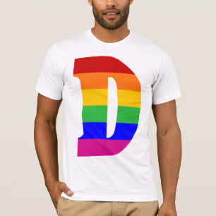 Rainbow Brev D T-shirt