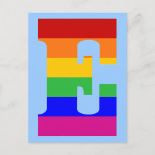 Rainbow Brev E Vykort