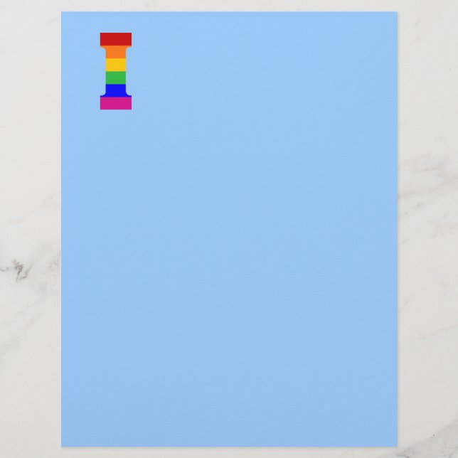 Rainbow Brev I (Framsida)