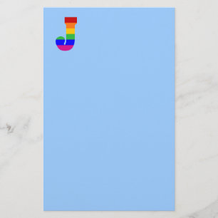 Rainbow Brev J Brevpapper