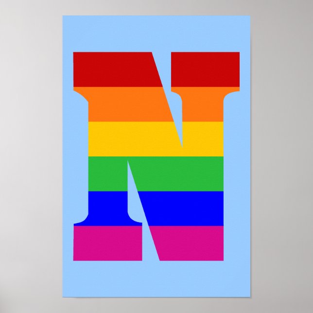Rainbow Brev N Poster (Framsidan)