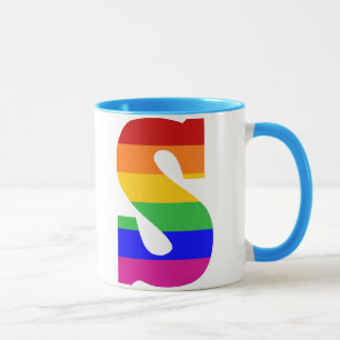 Rainbow Brev S Mugg