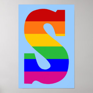 Rainbow Brev S Poster