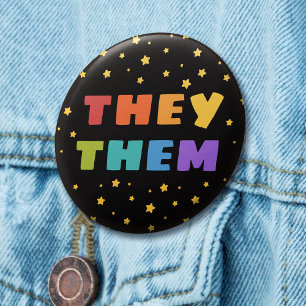 Rainbow Brev Starry Himlar Them Trans Pronouns Knapp