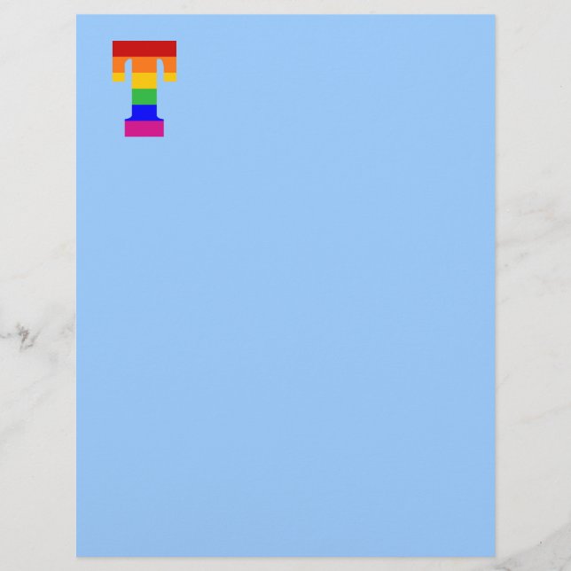 Rainbow Brev T (Framsida)