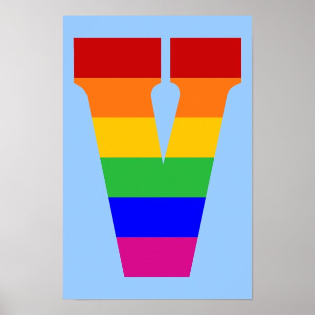 Rainbow Brev V Poster (Framsidan)