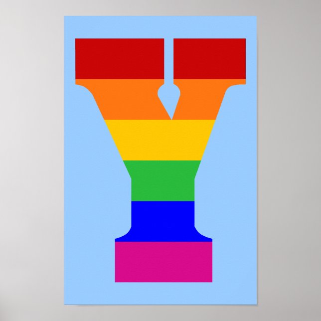 Rainbow Brev Y Poster (Framsidan)