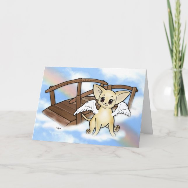 Rainbow Bridge Chihuahua #3 Kort (Framsida)