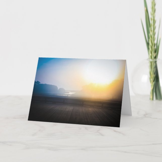 Rainbow Bridge Condolence Card Kort (Framsida)