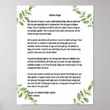 Rainbow Bridge Dikt Lämnar accent