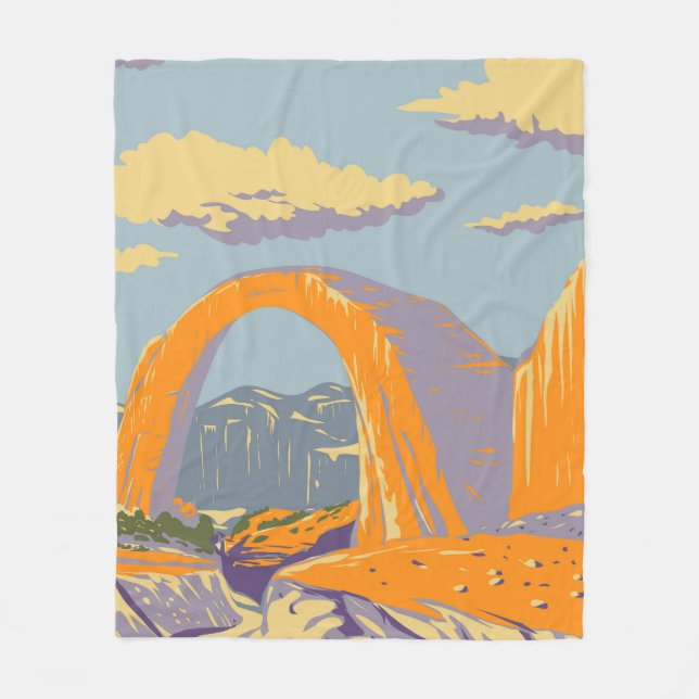 Rainbow Bridge Fleecefilt (Framsidan)