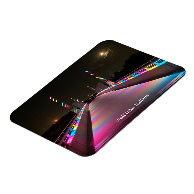 Rainbow Bridge Flexible Photo Magnet (Vänstra Sidan)