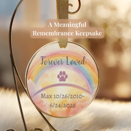 Rainbow Bridge Förlorad Husdjur Ornament | Interak