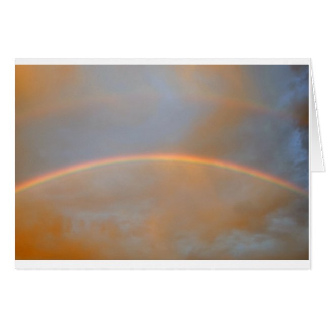 Rainbow Bridge Hälsningskort (Framsidan Horizontal)