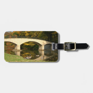 Rainbow Bridge i Fall på Grove City College Bagagebricka