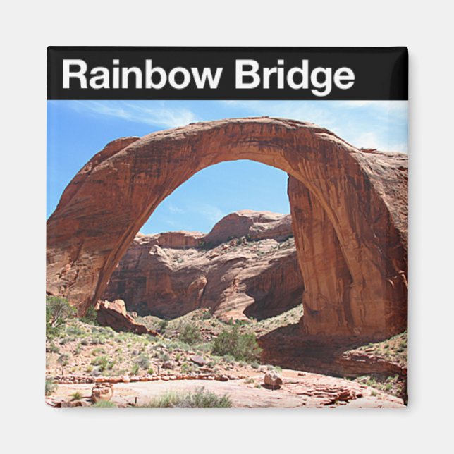 Rainbow Bridge National Monument Magnet (Framsidan)