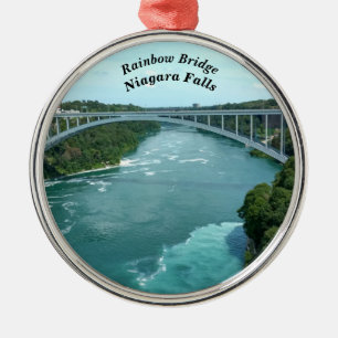 Rainbow Bridge, Niagara Falls Julgransprydnad Metall