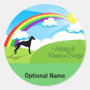 Rainbow Bridge Runt Klistermärke