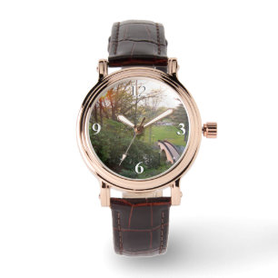 Rainbow Bridge Sunset på Grove City College Armbandsur