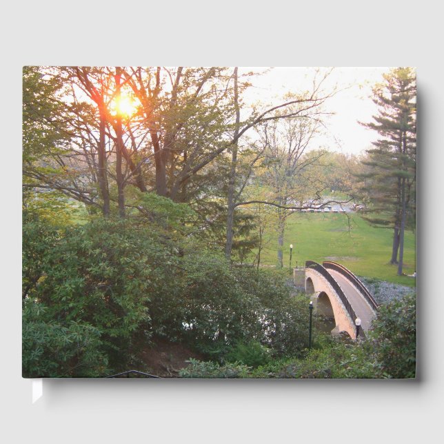 Rainbow Bridge Sunset på Grove City College Gästböcker (Framsida)