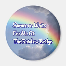 RAINBOW BRIDGE SYMPATHY MEMORIAL MAGNET