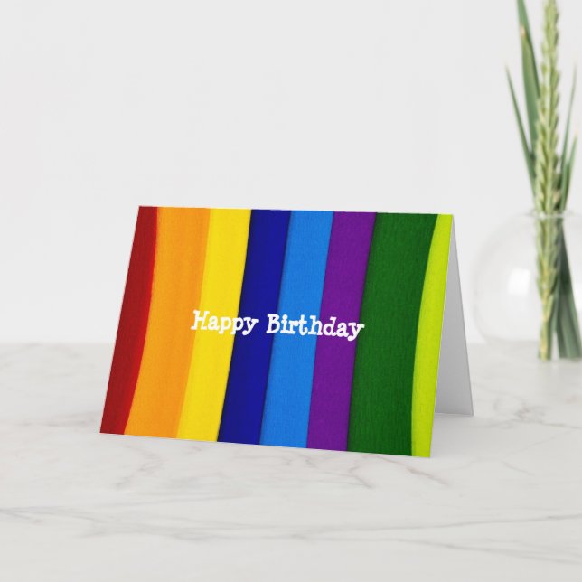 Rainbow bright rand kort (Framsida)