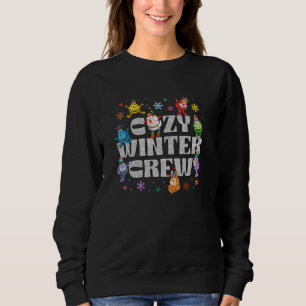 Rainbow Brite Jul Mysigt Winter Crew Sprites V T Shirt