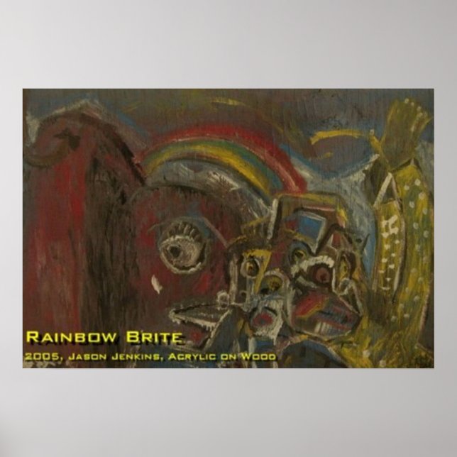 Rainbow Brite Poster (Framsidan)