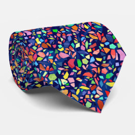 Rainbow Broken Glass Neck Tie Slips