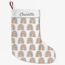 Rainbow brun beige white monogram modern