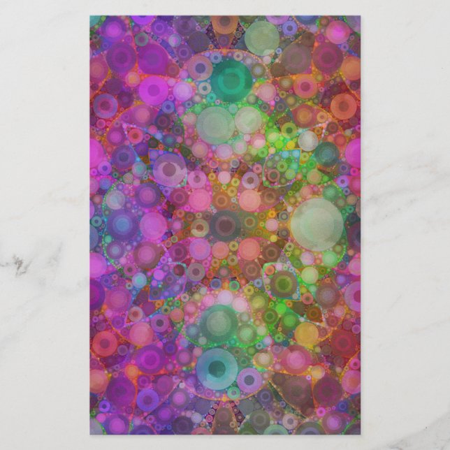 Rainbow Bubble Abstrakt (Framsida)