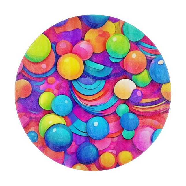 Rainbow Bubble Blast Artwork (Framsidan)