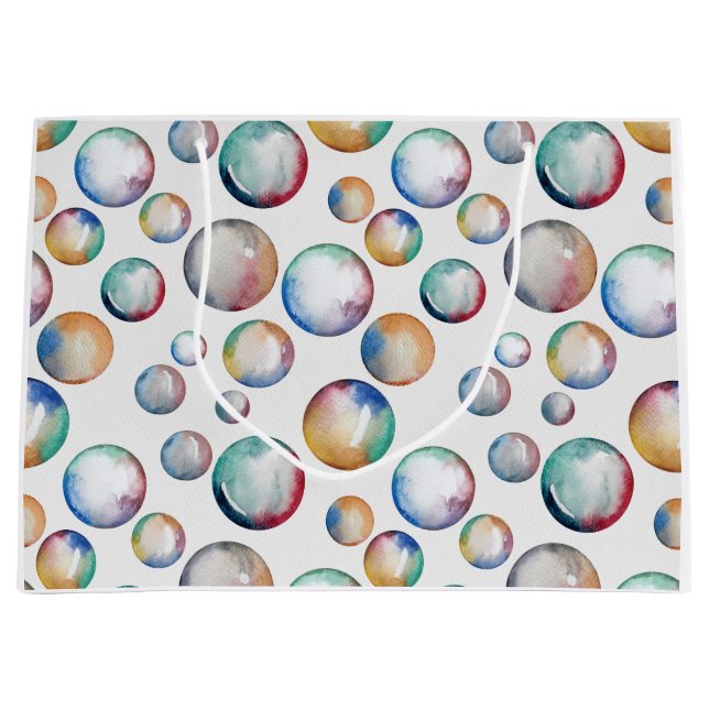 Rainbow Bubbles Gift Bag (Framsidan)