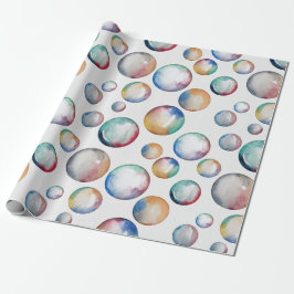 Rainbow Bubbles Presentpapper
