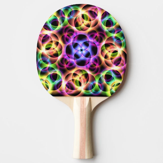 Rainbow Bubbles Two Pingisracket (Framsidan)