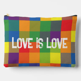 Rainbow Buffalo Check Pride Pput Colorful Large