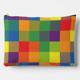 Rainbow Buffalo Check Pride Pput Colorful Large