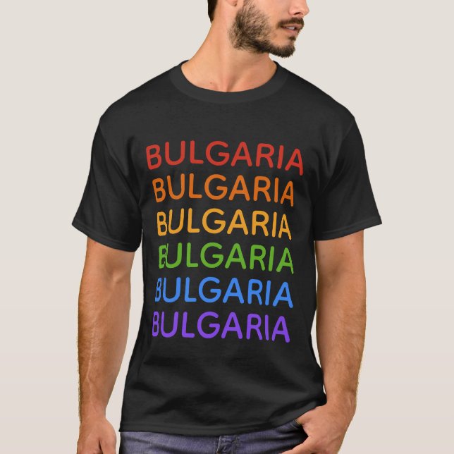 Rainbow BULGARIA shirts & jacka Tee (Framsida)
