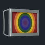 Rainbow Bullseye<br><div class="desc">Koncentriska cirklar bildar en färgad med regnbåge. Den yttersta cirkeln är röd,  följt av orange,  gult,  grönt,  blått,  indigo och slutar med violett i mitten. Fira ditt LGBT-pride eller kärlek av regnbågar! 

 Digitalt skapat 7 500 x 7 500 pixelbilder. 
 Copyright ©2011 Claire E. Skinner,  alla höger reserverade.</div>