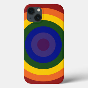 Rainbow Bullseye Mönster