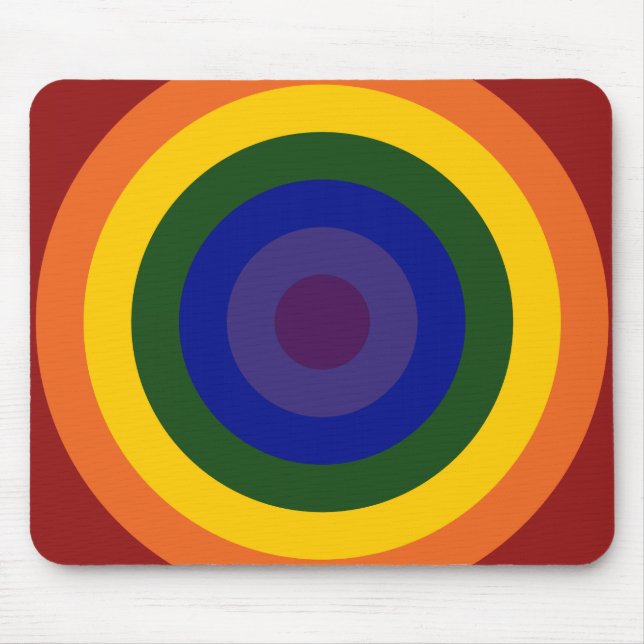 Rainbow Bullseye Musmatta (Framsidan)