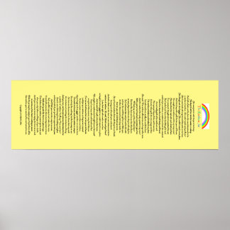 Rainbow Burk POSTER