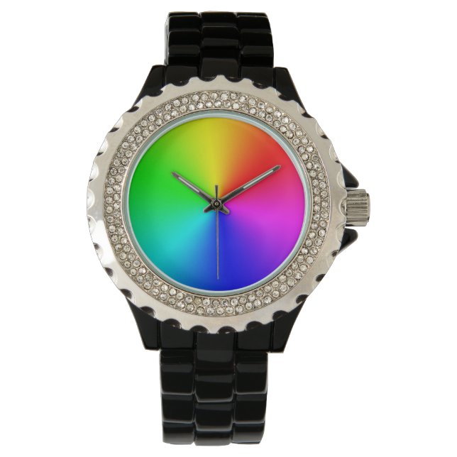 Rainbow Burst Armbandsur (Framsida)