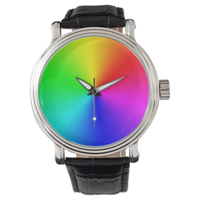 Rainbow Burst Armbandsur (Framsida)