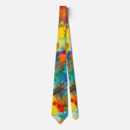 Rainbow Burst Necktie Slips