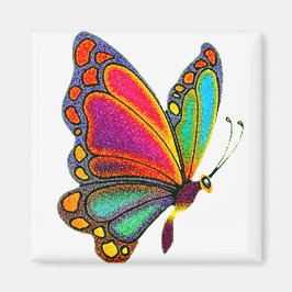 Rainbow Butterfly Magnet